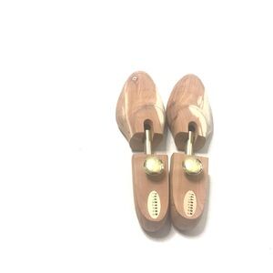 Fratelli Rossetti Men Wooden Cedar Shoe Tree Set Pair Size L Adjustable